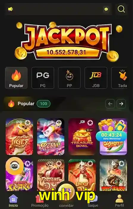Promoções Especiais no winh vip App
